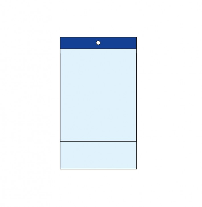PVC Einschubtasche mit 2 Fächer