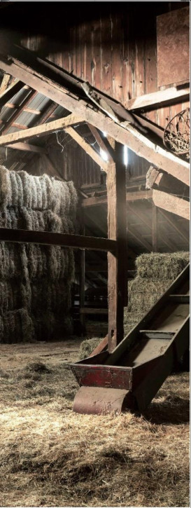 Stoffbanner Motiv Scheune RO_00462