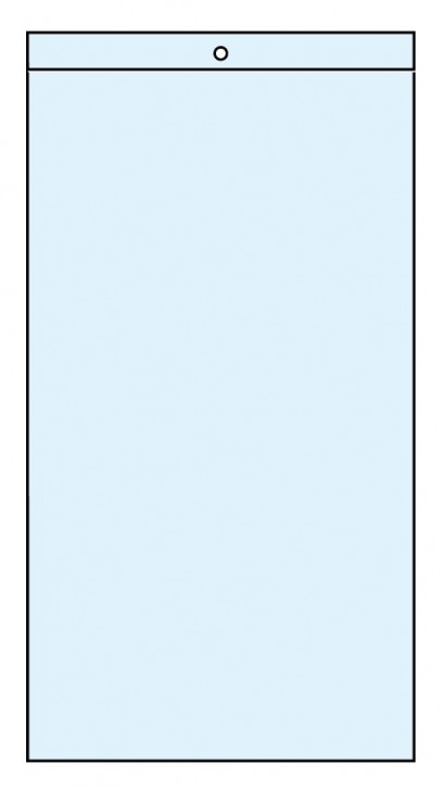 PVC Tasche 125 x 235 mm // 100 Stk