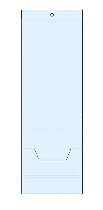 Einschubtasche mit 5 Fächer // 100 Stk.