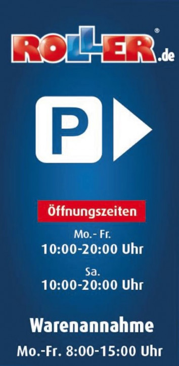 Überkleber Öffnungszeiten Zahlenaufkleber für Schild