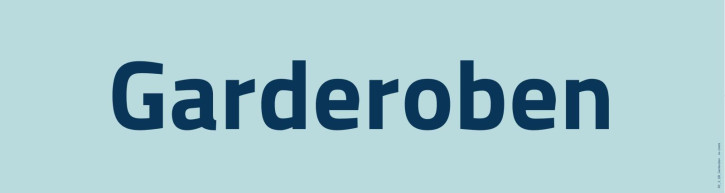 Quartiersbezeichnungen - Garderoben