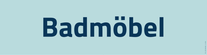 Quartiersbezeichnungen - Badmöbel