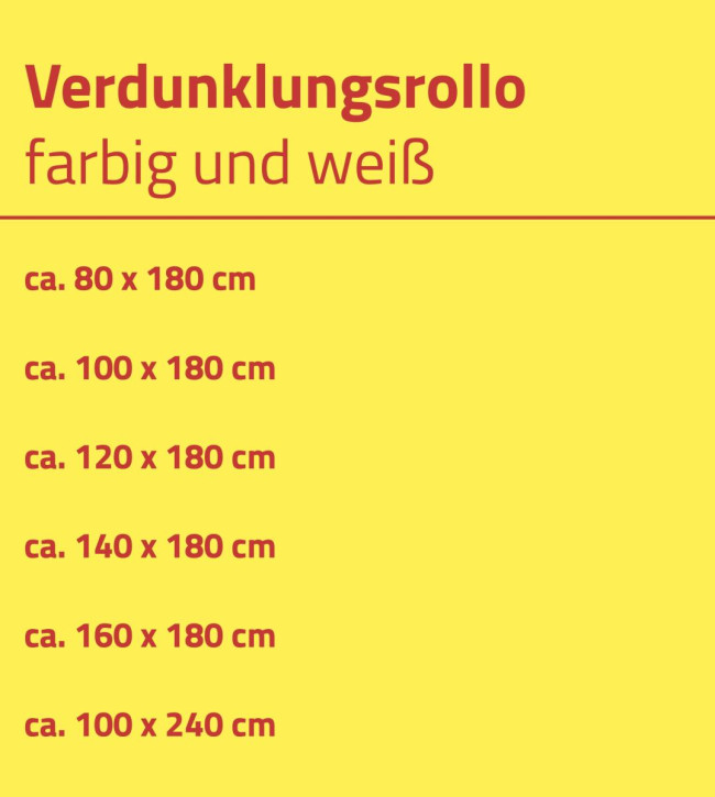 Magnetschild Fixing Teba Preisauszeichnung "Verdunklungsrollo1"