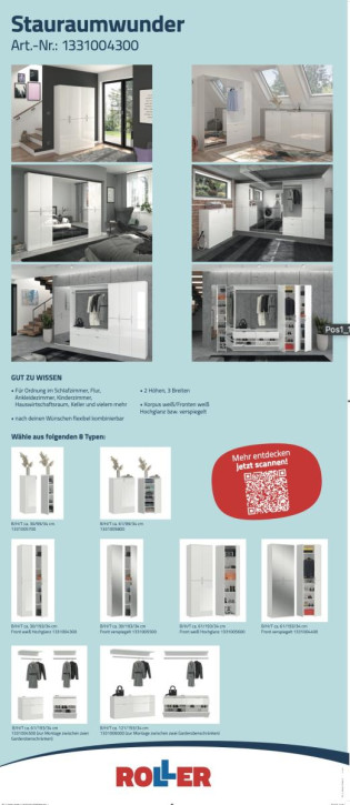 Display WG 14 Projekt X - Das Stauraumwunder