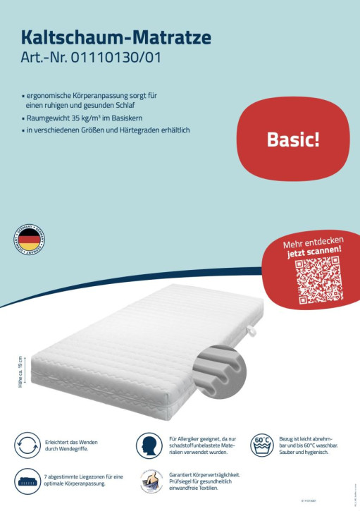 Matratzen-Displays WG 08 "Saniflex"