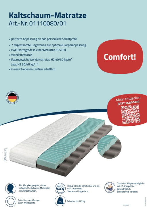 Matratzen-Displays WG 08 "Monaco"