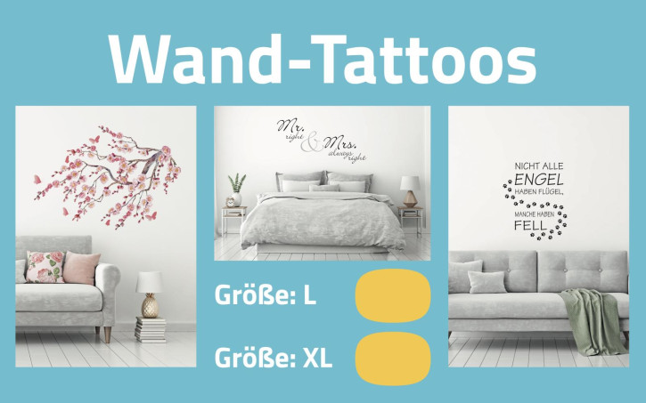Magnetfolie "Wand-Tattoos"