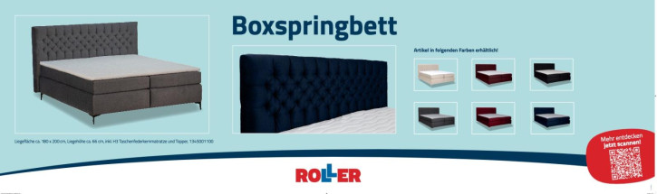 Fussschoner Boxspringbett One