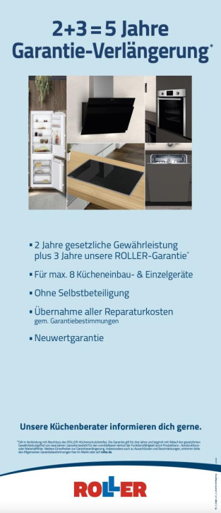 Schild "Garantie-Verlängerung" 800x1200 mm