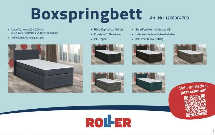 Fussschoner Boxspringbett Togo