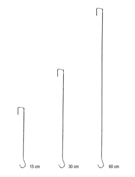 Paneeldeckenhaken 60 cm lang