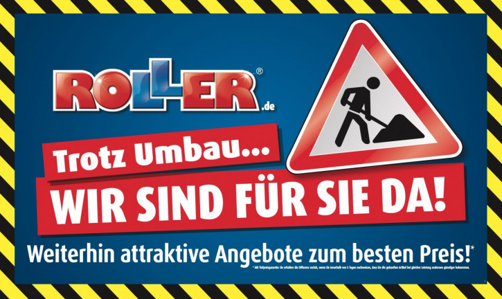 Zaunplanen Banner „Umbau“ 5000 x 3000 mm RO_00510