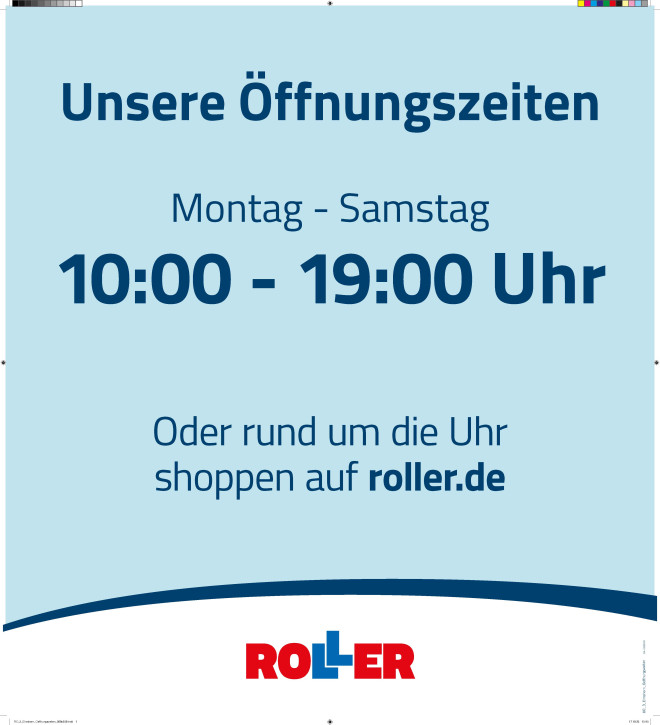 Aufkleber Öffnungszeiten (Automatiktüren) 550x500 mm